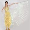 Belly Dance Wing with Telescopic Stick Adult Costumes for Performances Halloween Carnival Parties Shows Accessories