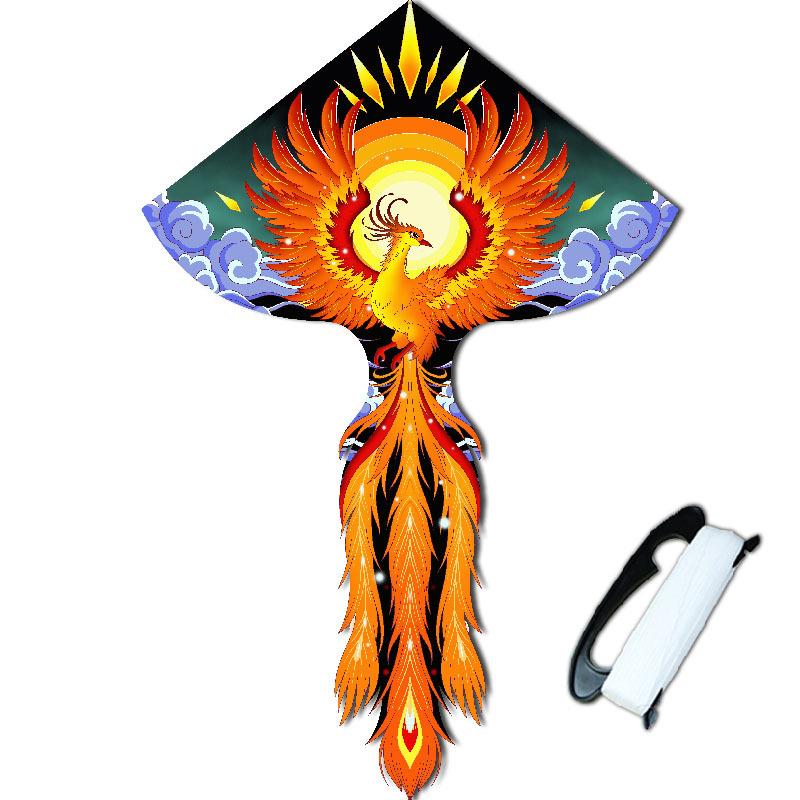 

Chinese Style Phoenix Kite For Adults Kids Large Easy To Fly Kite With Long Tail For Outdoor Park Beach Activities A2