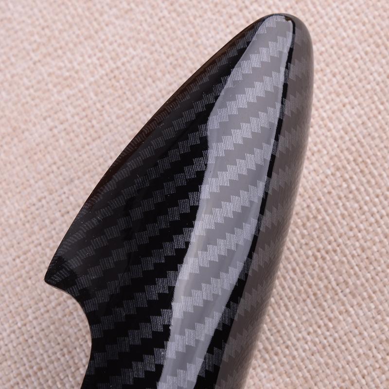 Carbon Fiber Style Exterior Door Handle Covers Trim Set Fit For Hyundai Accent 2012-2016 LHD