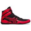 ASICS MATCONTROL 3 Black Classic Red Low-Top Flexible Wrestling Sneakers 1081A053-002