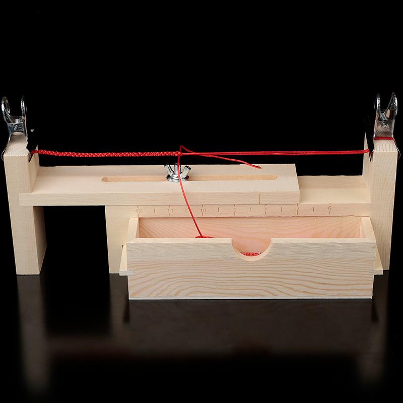 Handmade Wooden Rope Braiding Tool & Stand for Weaving