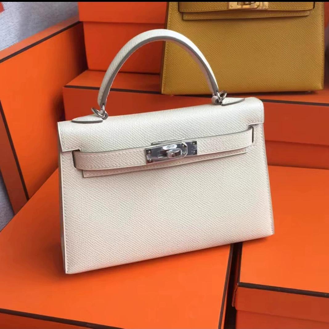 

Универсальная цельная сумка в стиле Kelly & Birkin - Модная сумка 2025 года через плечо и кроссбоди, подмышечная сумка