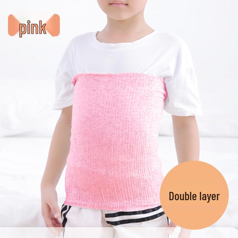 

Детский хлопковый протектор для живота, нагрудник, защищающий от пинков, и накладка на пупок L (2-6 Years, 85x35cm)