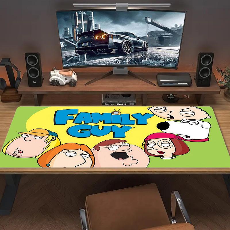 Family Guy2 Print Cushion Non-slip Laptop Tablet Big Mousepad XXL Mat Mini PC Playmat With Lock Edge