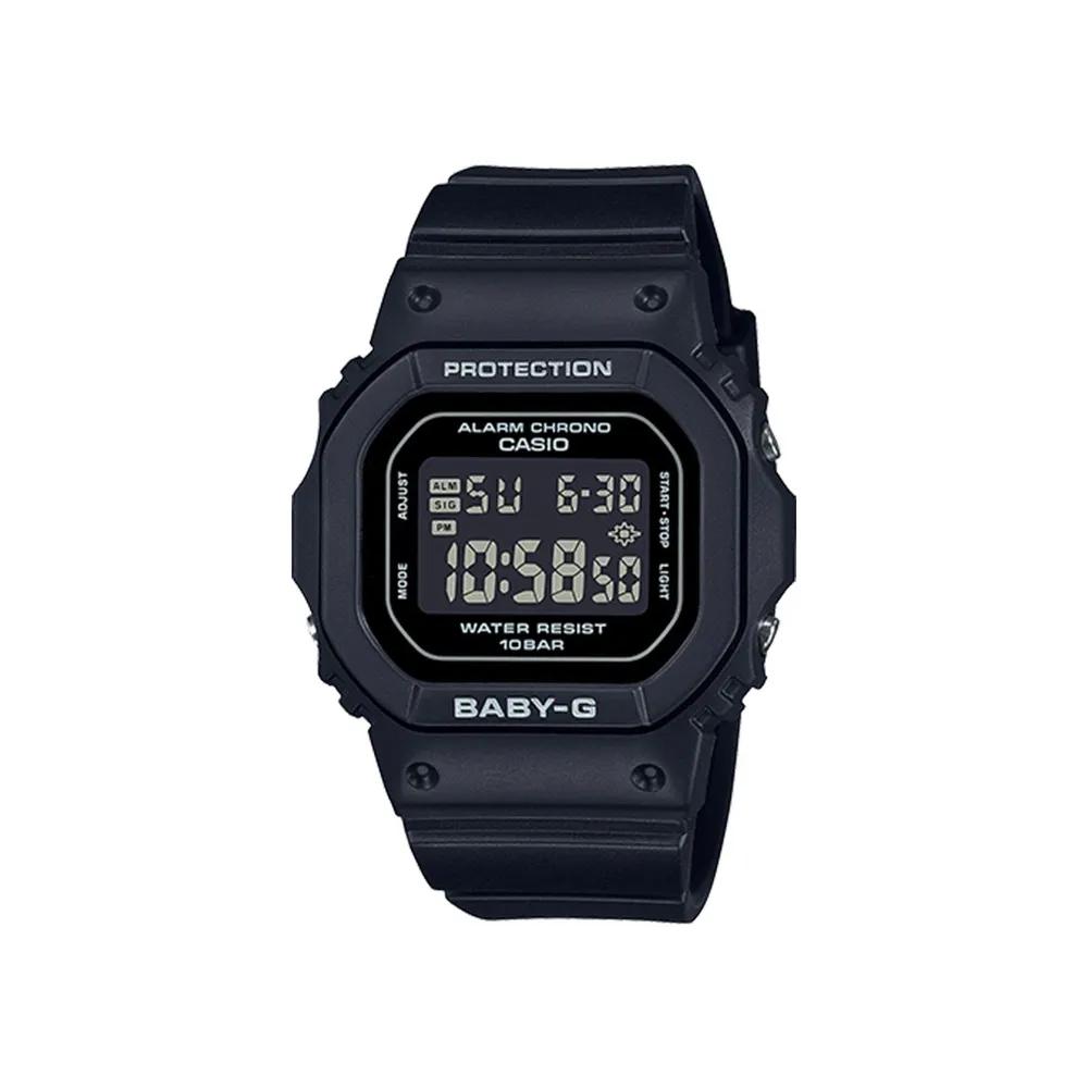 Fashion Watch BGD-565U-1DR MAIN All-Black Women s Watch Square Digital Watch Waterproof Watch