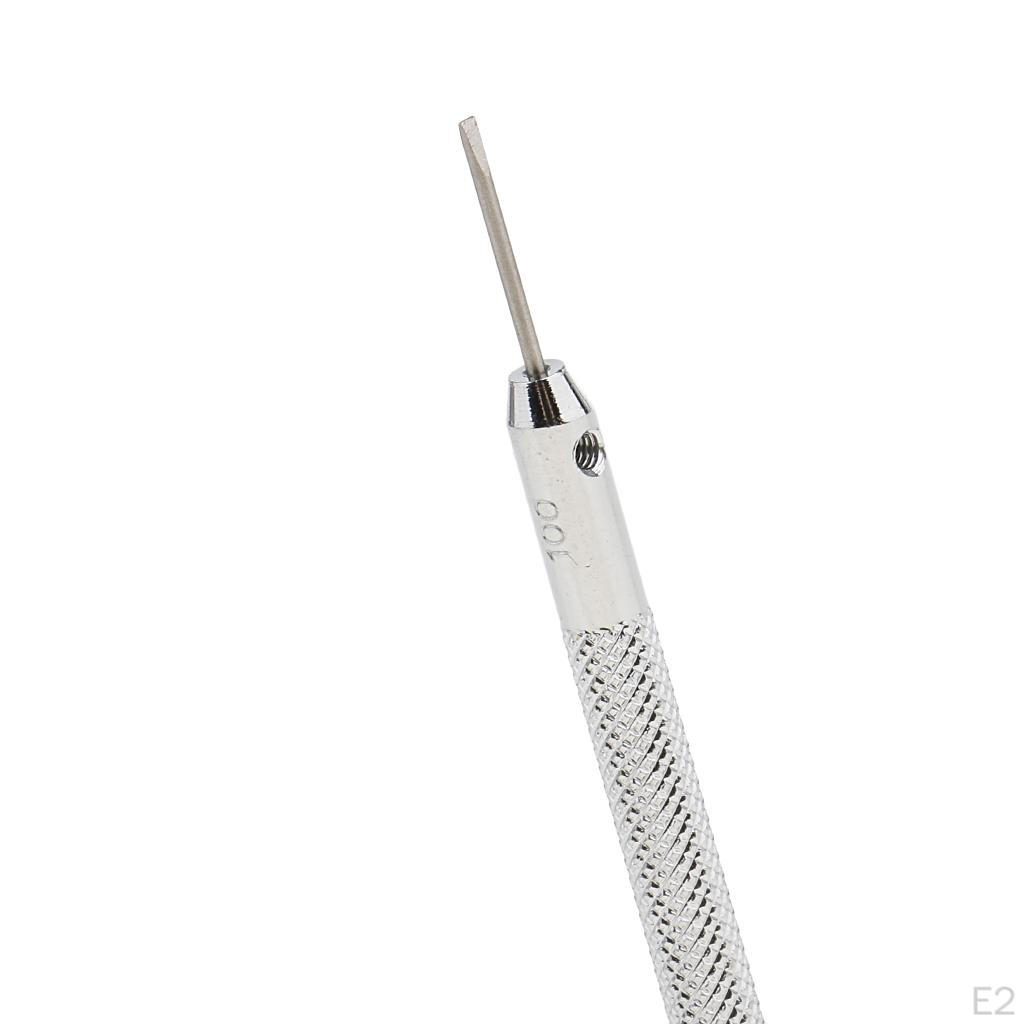 Langlebiger Präzisionsschraubendreher Juweliere Mini Uhrmacherwerkzeug . 8 - 1