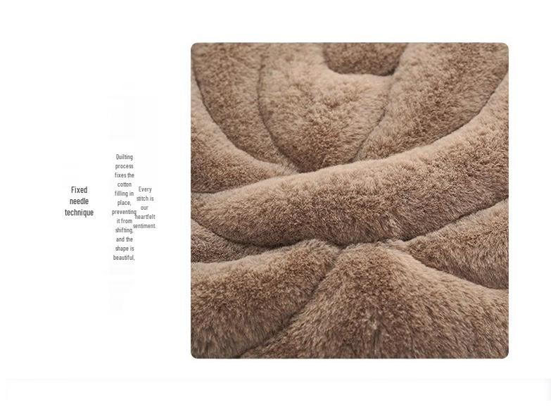 Plush Non-Slip Office Chair Pad for Long Sitting - Japan & South Korea