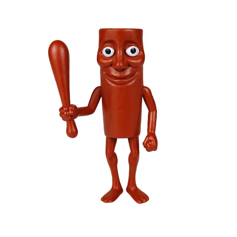 24Pcs Brainrottung Tung Sahur Jewelry Blind Bag Characters Funny Meme Pvc Toy Model Blind Box Home Decoration Children'S Gifts