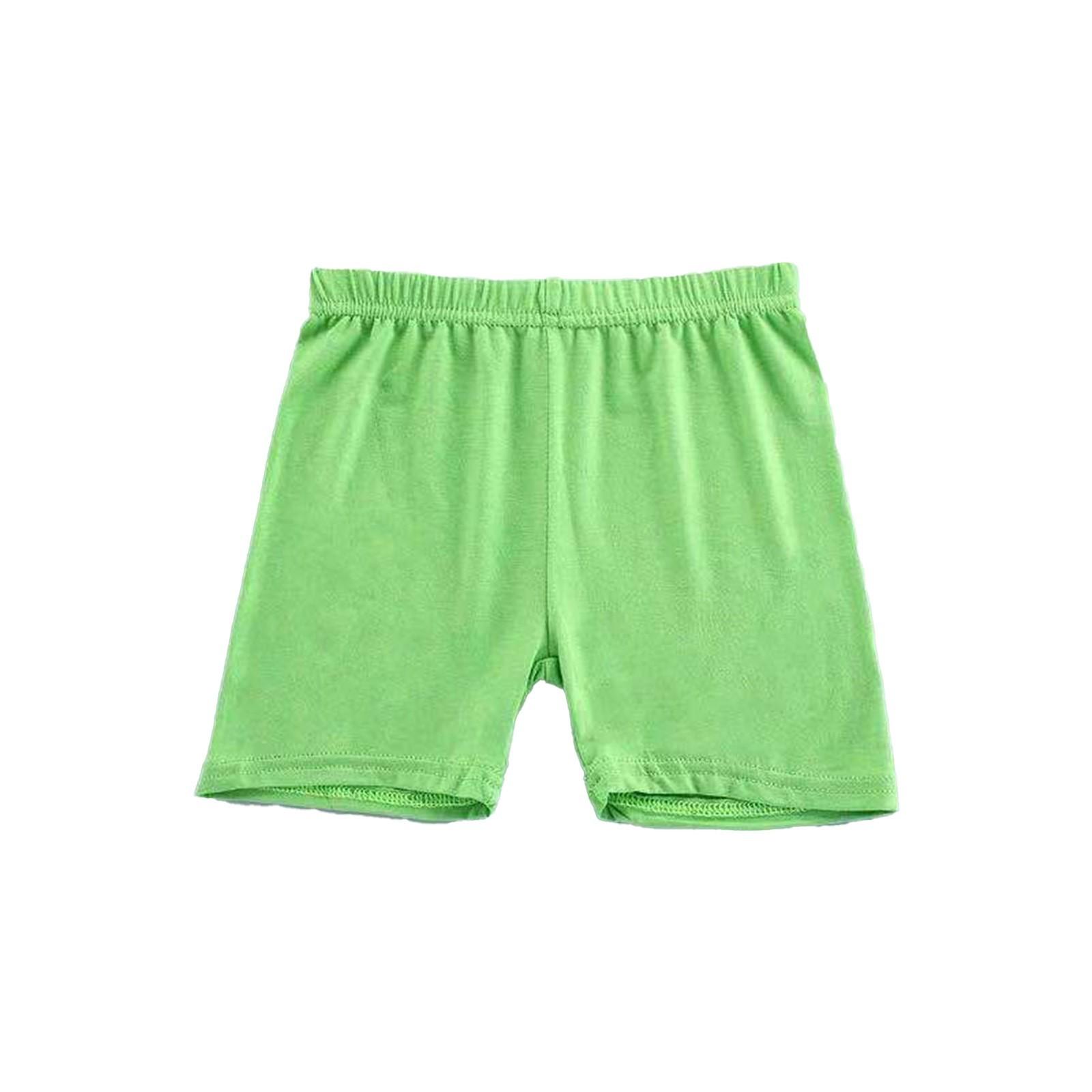 

19 цветов, супер мягкие шорты для девочек, разные размеры, летние короткие леггинсы 130 зелёный