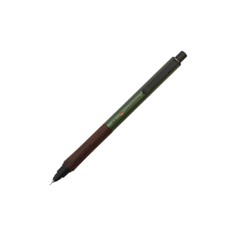Kuru Toga Wood Mechanical Pencil 0.5mm [Forest Green] M5KW1P.88