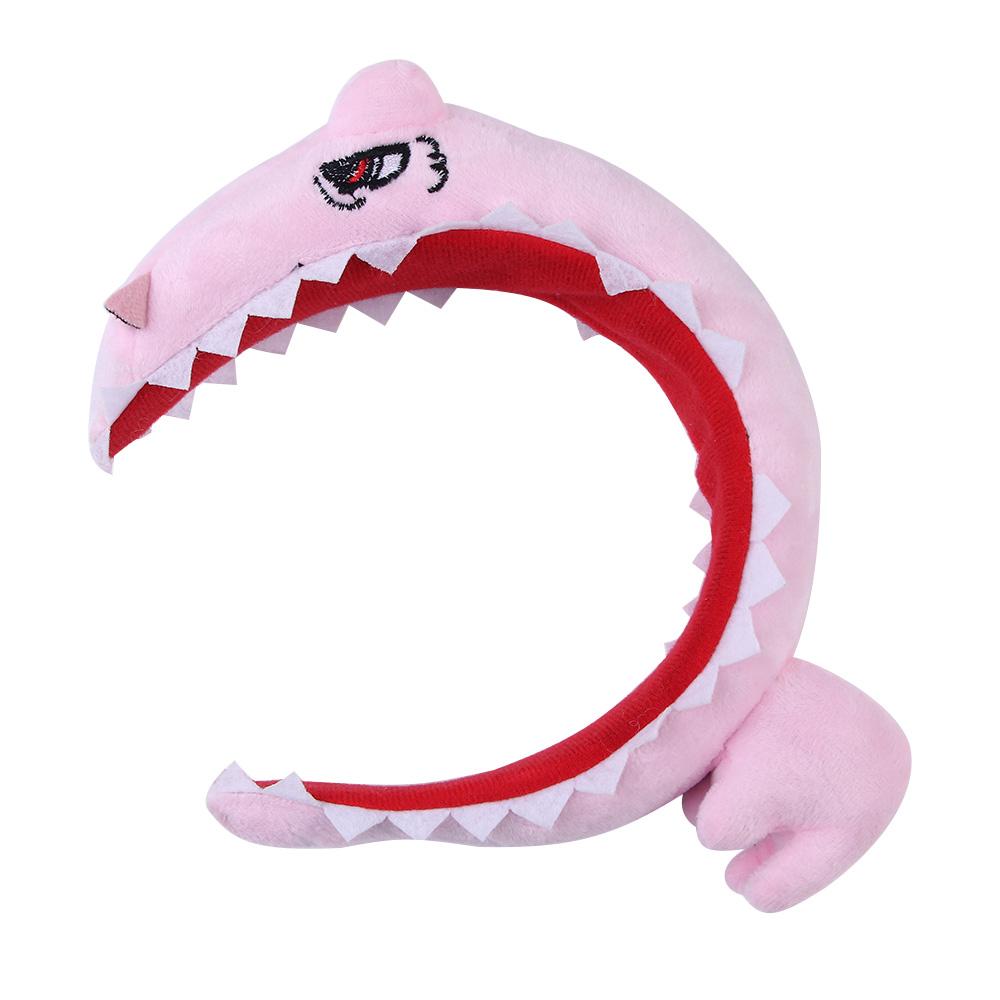 Cute Cartoon Dinosaur Animals Headbands Korean Shark Fish Hair Hoop Washing Face Sweet Simple Hairband Head Hoop