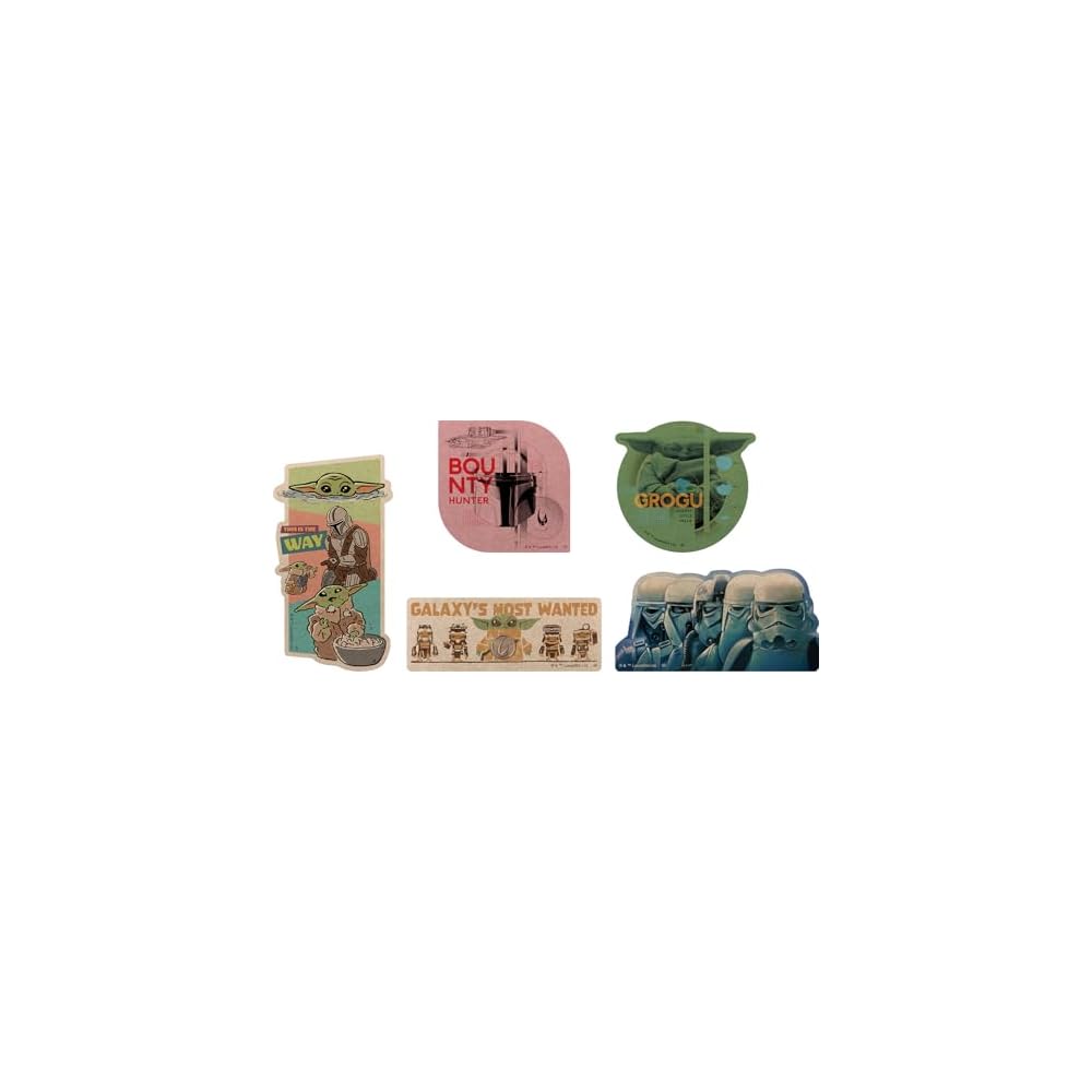 SW Mandalorian and Grogu Craft Sticker Set IS1217