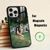 Moderne S-SZA-A Sänger Handyhülle für iPhone 17,16,15,14,13,12,Plus,Pro,Max für Magsafe Magnetisches Kabelloses Laden
