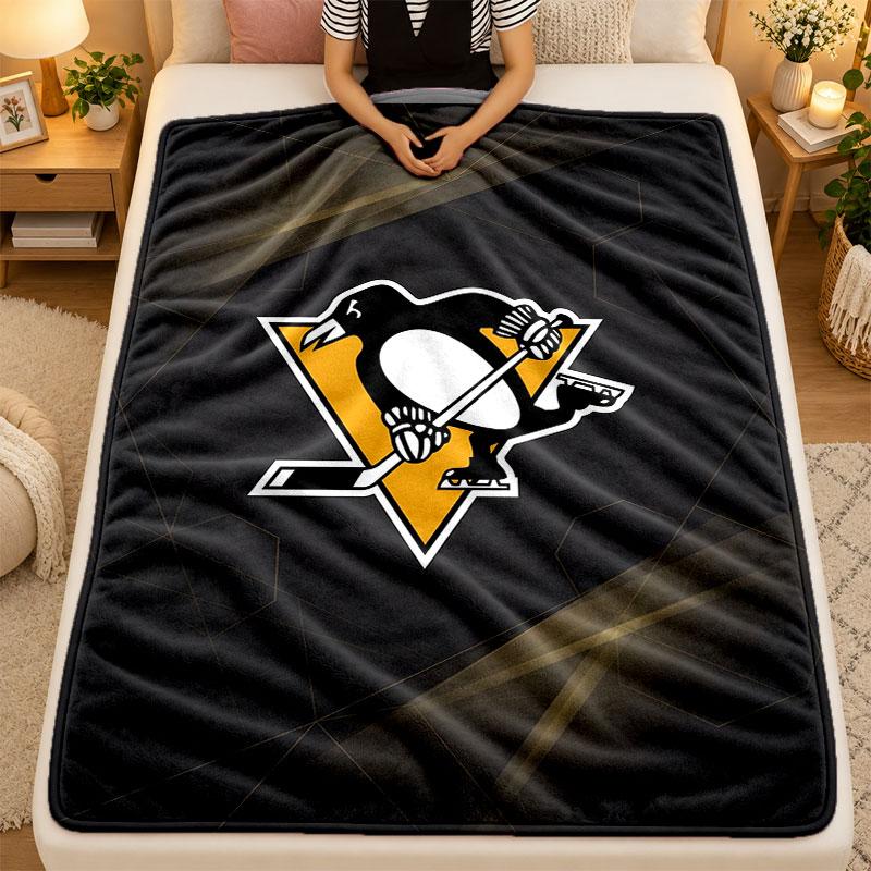 Flaneldecke Pittsburgh Penguins Warme Weiche Decke für den Innenbereich Sofa Bett Wohnzimmergebrauch