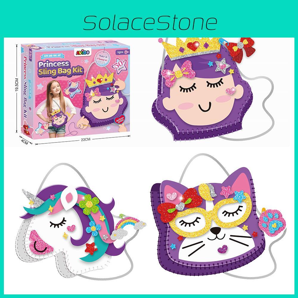 Kit Bag Felt With Creative Crafting And Educational Fun For Kids Handmade Play