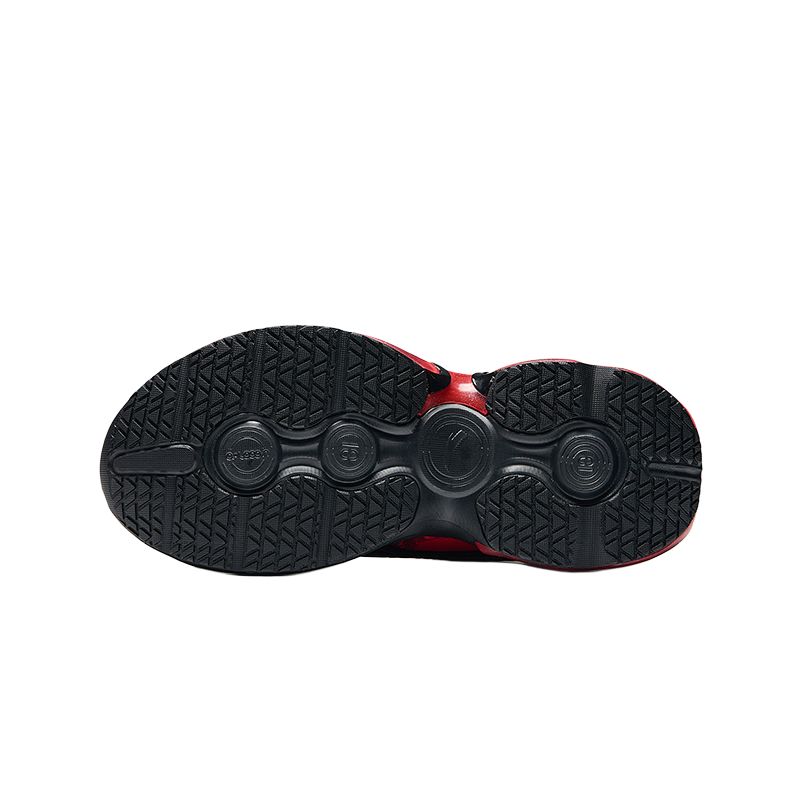 Anta Kids Energy Ring 10.0 Versatile Comfortable Durable Low-Top Running Shoes Kids sneaker Black Red 312445588N-4