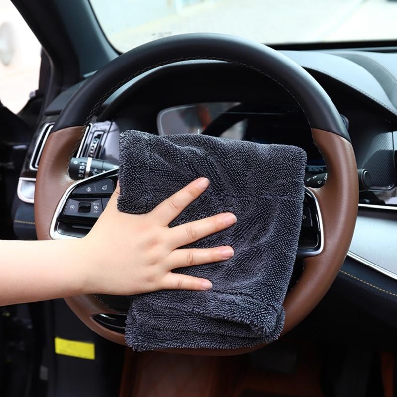 Microfiber Cleaning Cloth,3 Size Option,Super Absorbent Towels, Car Washing Cloth Lint Frees Microfiber Towel