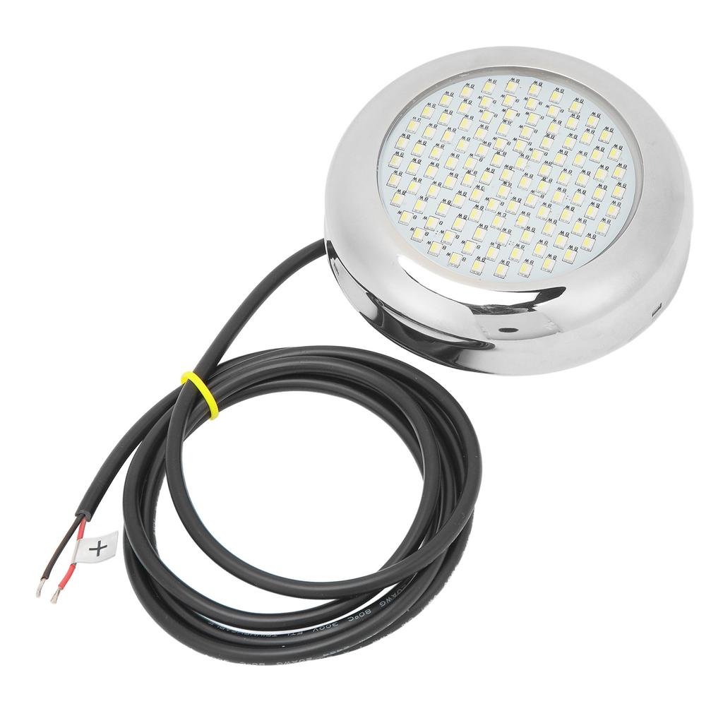 108LED Underwater Light 12V White Blue Light Waterproof Underwater Boat Light for Ships Yachts Boats