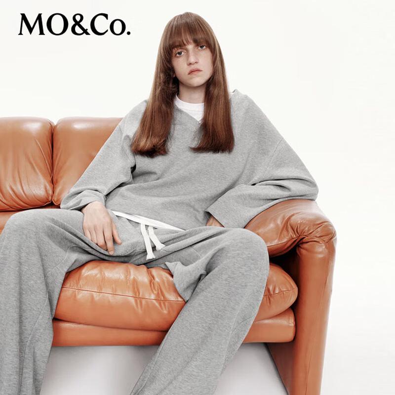 MO&Co. Women's Lightweight Warm High-Waist Casual Pants