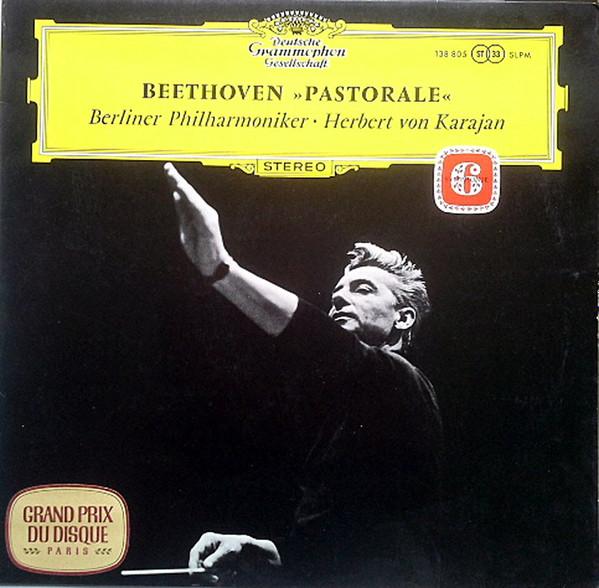 LP Record LUDWIG VAN BEETHOVEN / BERLINER PHI - "Pastoral" 138805SLPM Deutsche Grammo 1967 Germany Classical Used