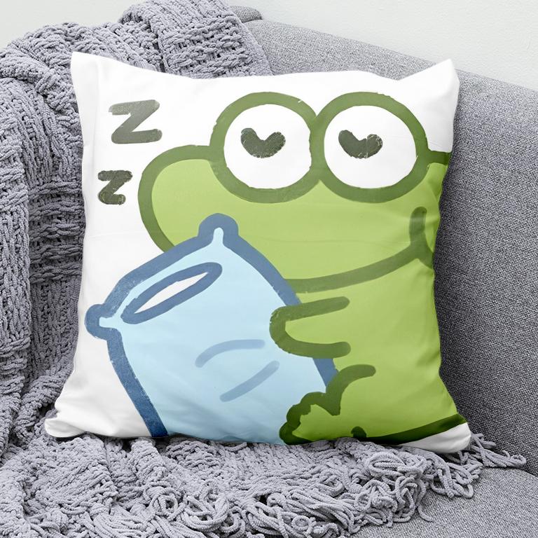 Cute Alligator Sofa Pillowcase Dormitory Decoration Office Living Room Home Pillowcase