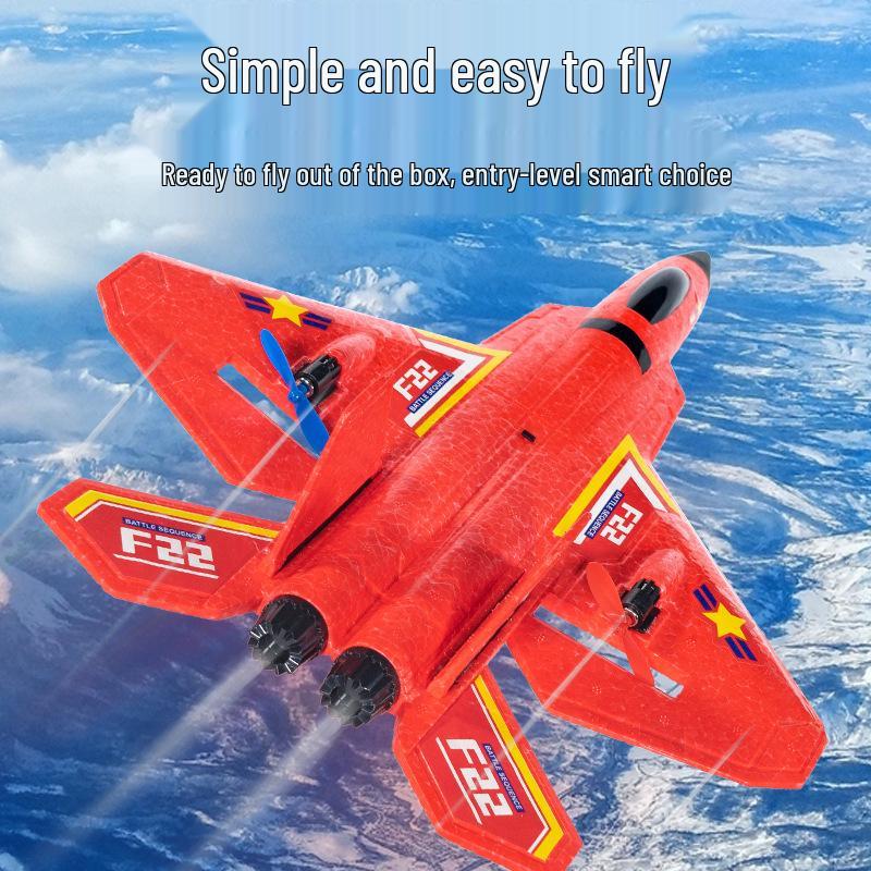 F22 Remote Control Air-Land-Sea Fighter Jet Toy: Children's Foam Airplane