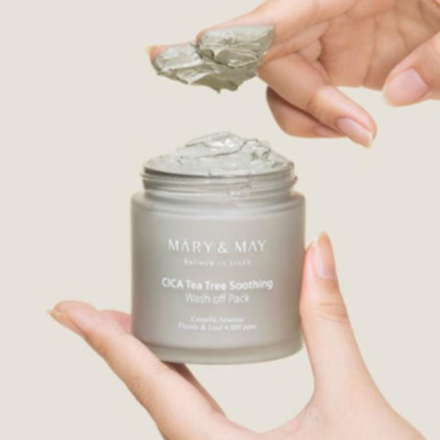 MARY&MAY CICA Tea Tree Soothing Wash off Pack 125ml