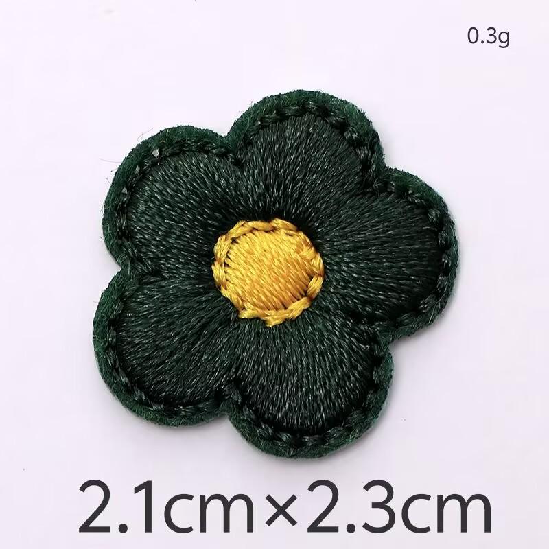 

Colorful Mini Flower Embroidery Iron-on Patches for Clothing