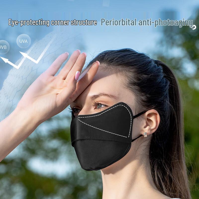 Junbie Summer Cycling Sun Protection Mask with Eye Shields
