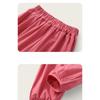 New Stylish Summer Outfit For Girls: Short-Sleeved Floral Dress With Square Collar For Little Girls And Toddlers Casual And Fashionable