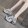 Women's Petite Mesh Breathable Platform Sneakers, Summer 2025 Fashion Casual Sport Shoes
