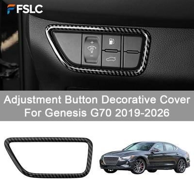 Car Decoration For Genesis G70 -2026 Adjustment Button Decorative Cover Cars Accessories Styling Upgrade Modify A Car