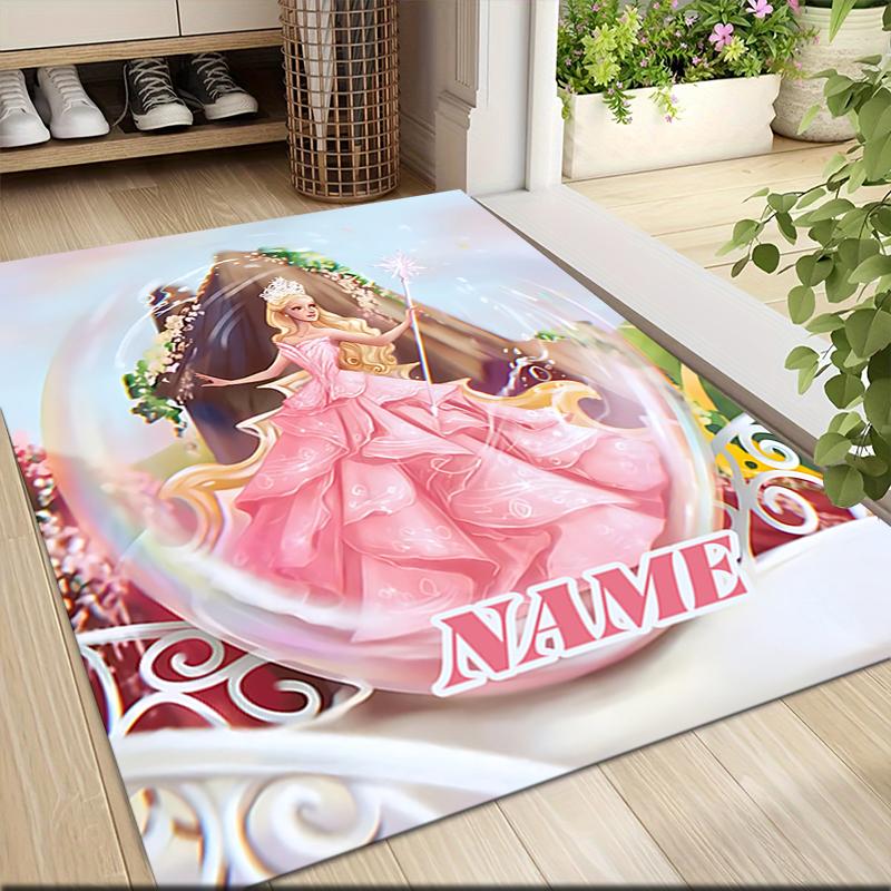 Custom Name Magic City Carpet Rug Customizable Soft Washable Anti-Slip Home Living Room Sofa Mats Personalized Rug. 0909329