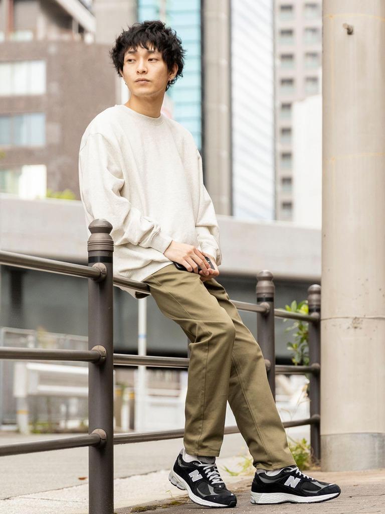 Beams Heart Takibi Bear Big Sweatshirt, Men's TOP_WHITE, Size S