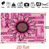 2D Hope & Courage Breast Cancer Awareness Backdrop for Photoshoot & Decoration