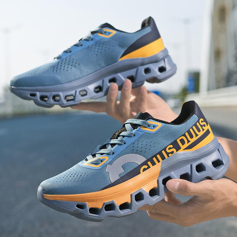 Herren-Laufschuhe, atmungsaktiv, Sport-Sneaker zum Schnüren, bequem, lässig, Wanderschuhe, Sportschuhe für das Training