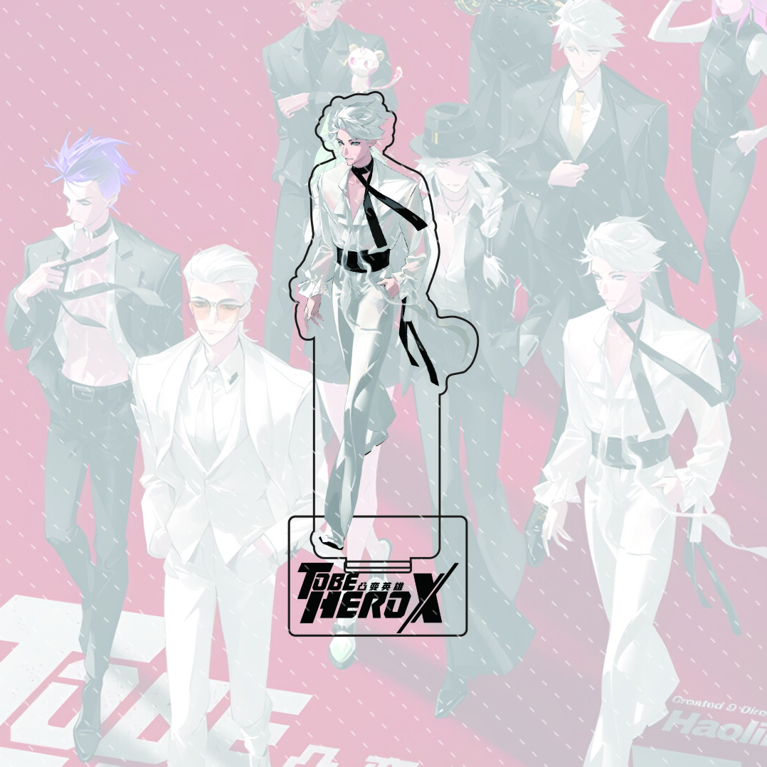 

Anime TO BE HERO X 15cm Acrylic Stand Figure X Loli nice Queen Lucky cyan E-Soul Ghostblade Standing Model Decoration Gift 15 cm