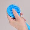 Silicone Double-Sided Back Scrubber with Long Handle for Bath & Massage