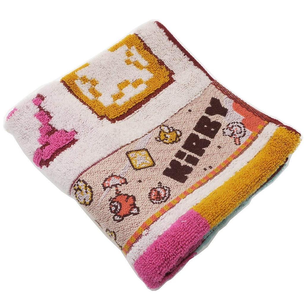 Marushin Hand Nintendo 34 x 36 Classic Available in Two 4585001300 Towel, Kirby, cm, Cotton, Sizes,