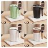 Automatic Stirring Coffee Cup with Real-Time Temperature Display Rechargeable Self-Stirring Mug Double-Wall Insulated 316 Stainless Steel Coffee Cup