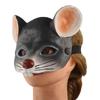 For Women Men Cosplay Accessory Halloween Masks Half Face Mask Mouse Face Cover 3D Animal Mask