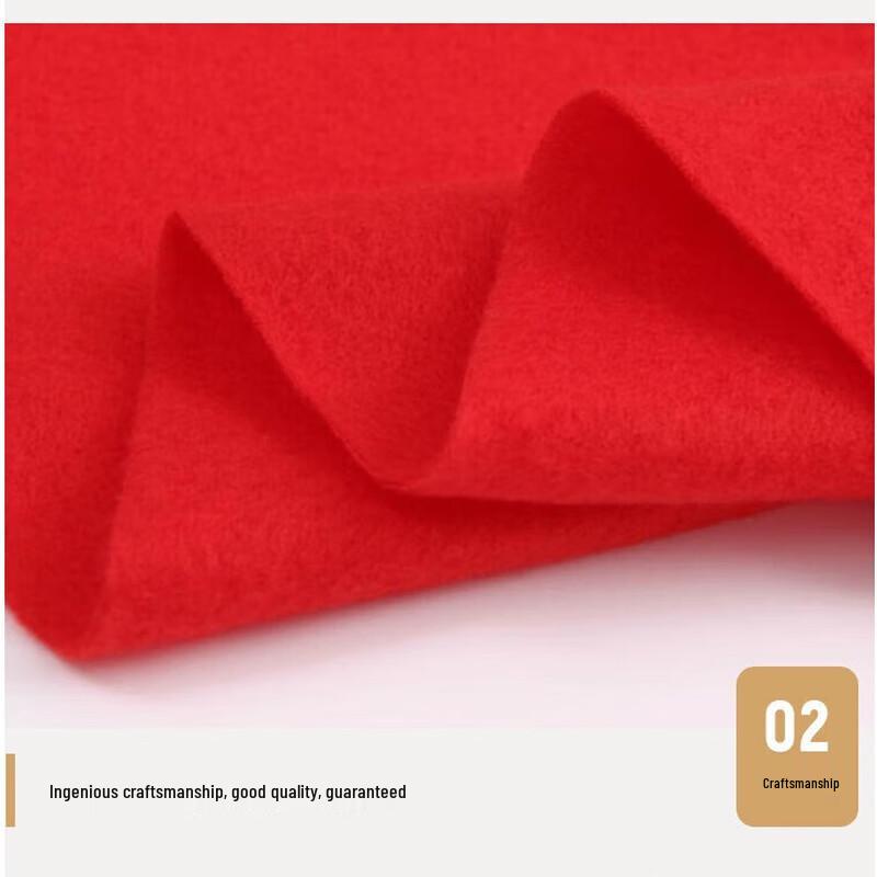 Chinese Red Embroidered Scarf