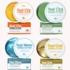 Real Vita/Gold/Cica/Water Hydrogel Eye Patches (60 Sheets, 2 Packs)