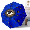 Eyes of the Universe Automatic Umbrella Compact 8-Rib Design Lightweight All-Season Travel Outdoor Accessory Perfect Gift for Women Men