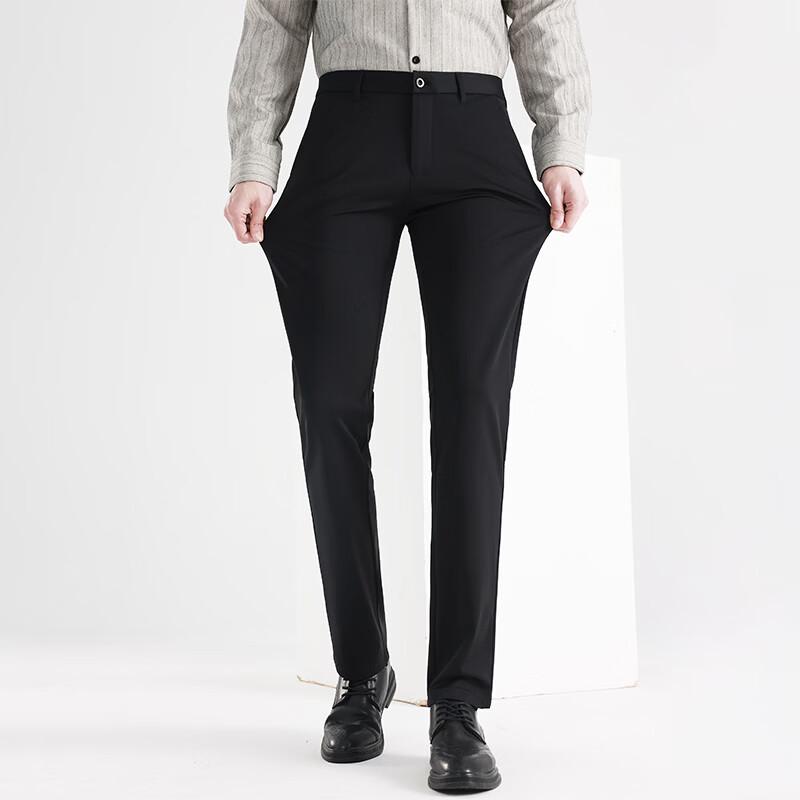 Fengmao Men's Straight-Leg Business Casual Pants FMLF7306-1