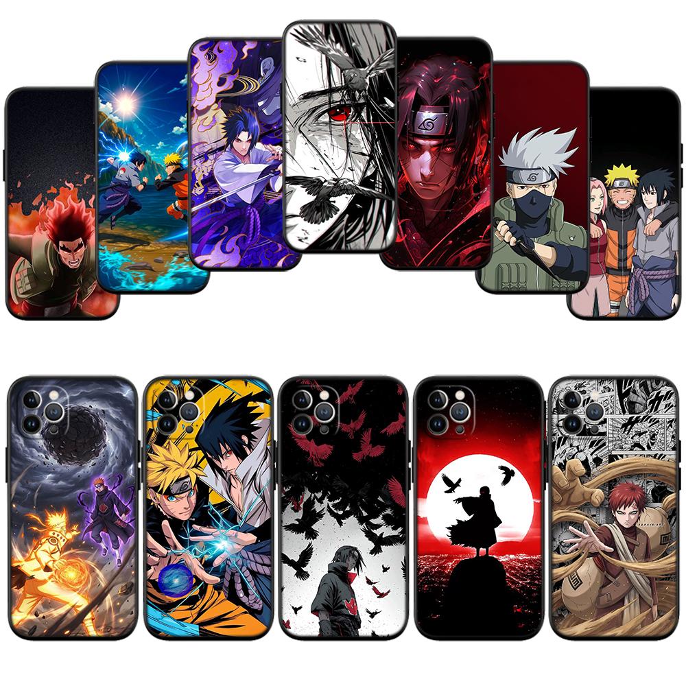 Naruto Uchiha Itachi Sasuke Case for Samsung M06 M15 M16 M35 M55 M56 A36 A42 A50 A50S A51 A52 A32 A33 A05 A05S A06 A16 A20