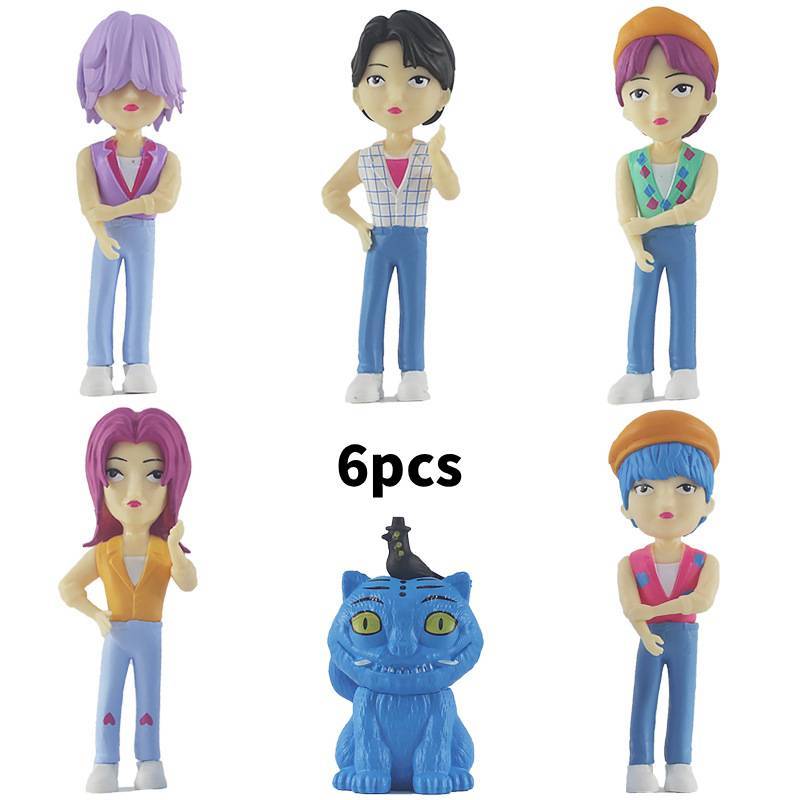 

Сая Мальчики ПВХ Охотник на демонов Мужские Фигурки Экшн Набор Для Поклонников И Для Подарка