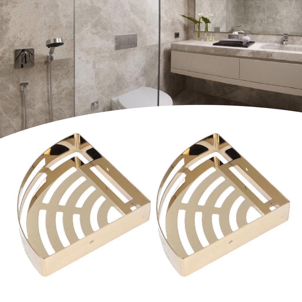 Corner Shower Shelves Wall Mounted Stainless Steel Bathroom Shower  s Triangular Storage Shelf for Toilet Dorm Kitchen