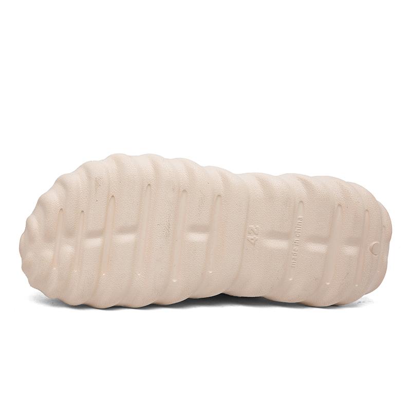 Sandalen für Herren Lochschuhe für Herren Runde Zehenpartie Strandschuhe Jelly-Sandalen Herren Hausschuhe Fahrschuhe