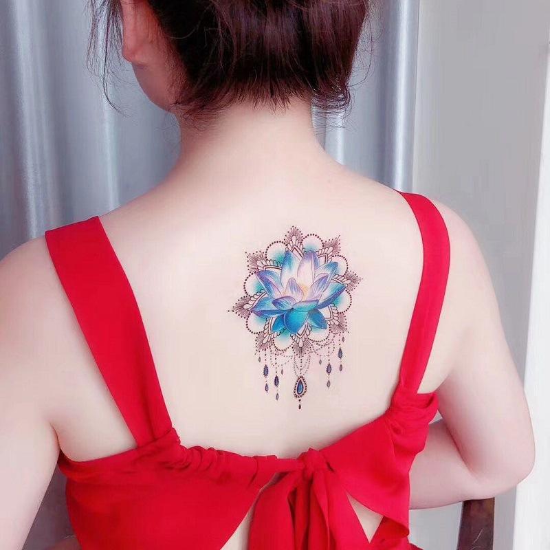 Pfingstrose Großes Muster Foto Fotografie Wasser Transfer Tattoo Aufkleber Musterbestellung Tattoo